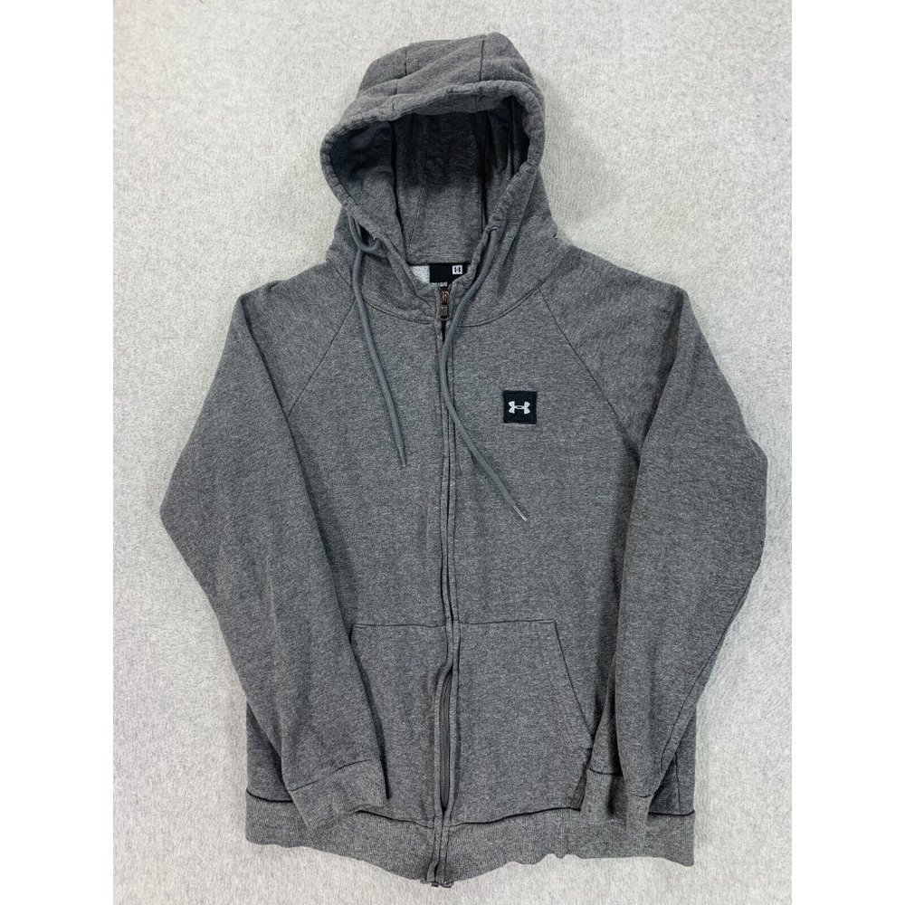Under Armour Full‎ Zip Hoodie Jacket (Youth Large) Gray